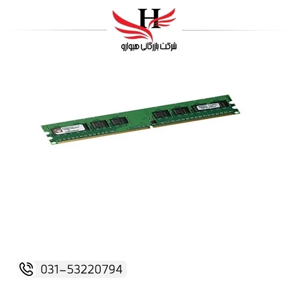 رم کامپیوتر استوک کینگستون 1 گیگابایت DDR2 مدل KVR667D2 مناسب ارتقای سیستم‌های قدیمی